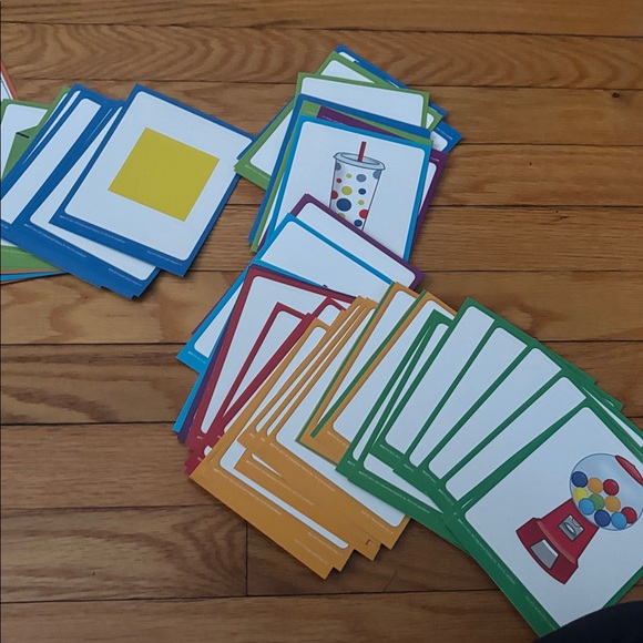 Colorful Flashcards Set Math - Picture 2 of 5
